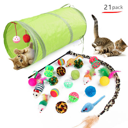 Paquete variado de juguetes para gatos